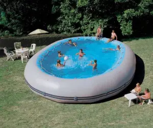 piscine gonflable dimension