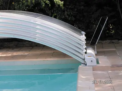 abri piscine sans rail