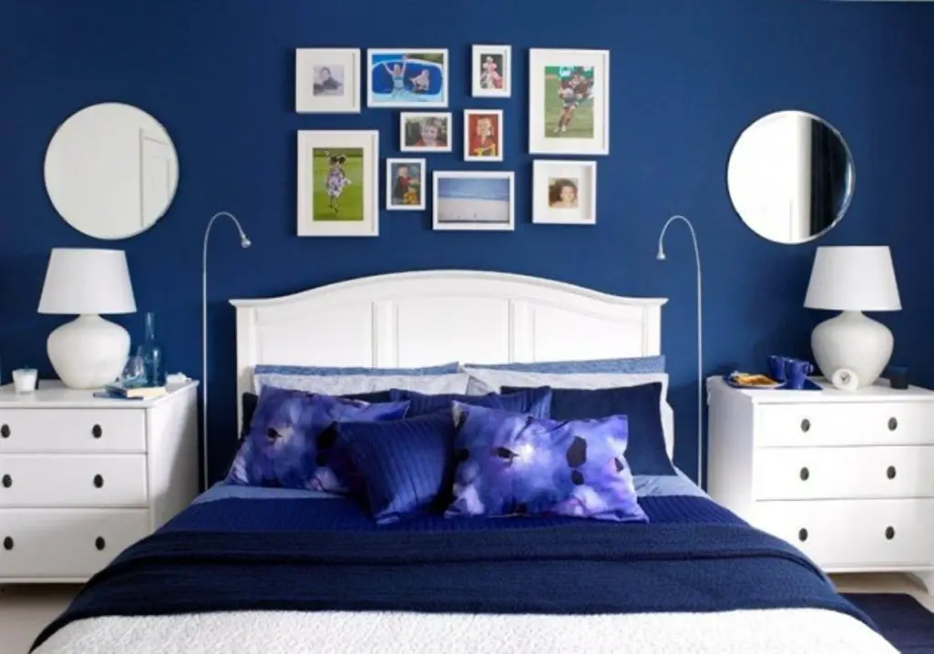 12 idées pour une décoration de chambre en bleu marine 