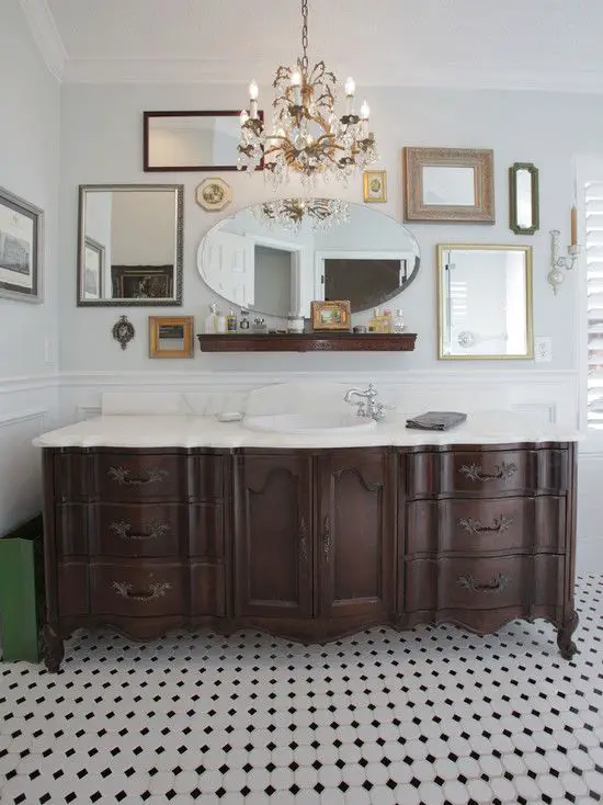 12 superbes meubles lavabos vintage et shabby chic pour la salle de