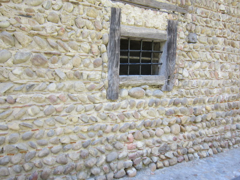 mur de galet