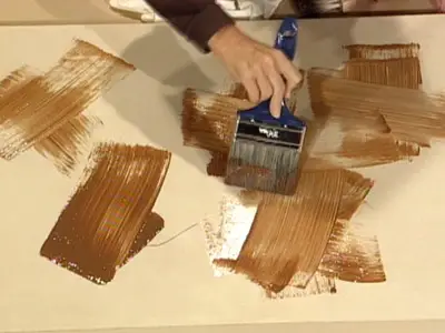 Comment peindre une porte en simili cuir