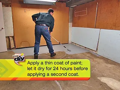 Peindre un sol de garage 6