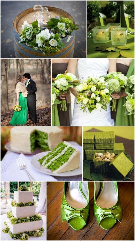 décoration mariage vert1