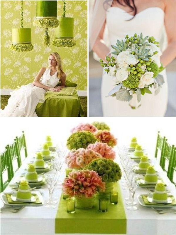 décoration mariage vert2