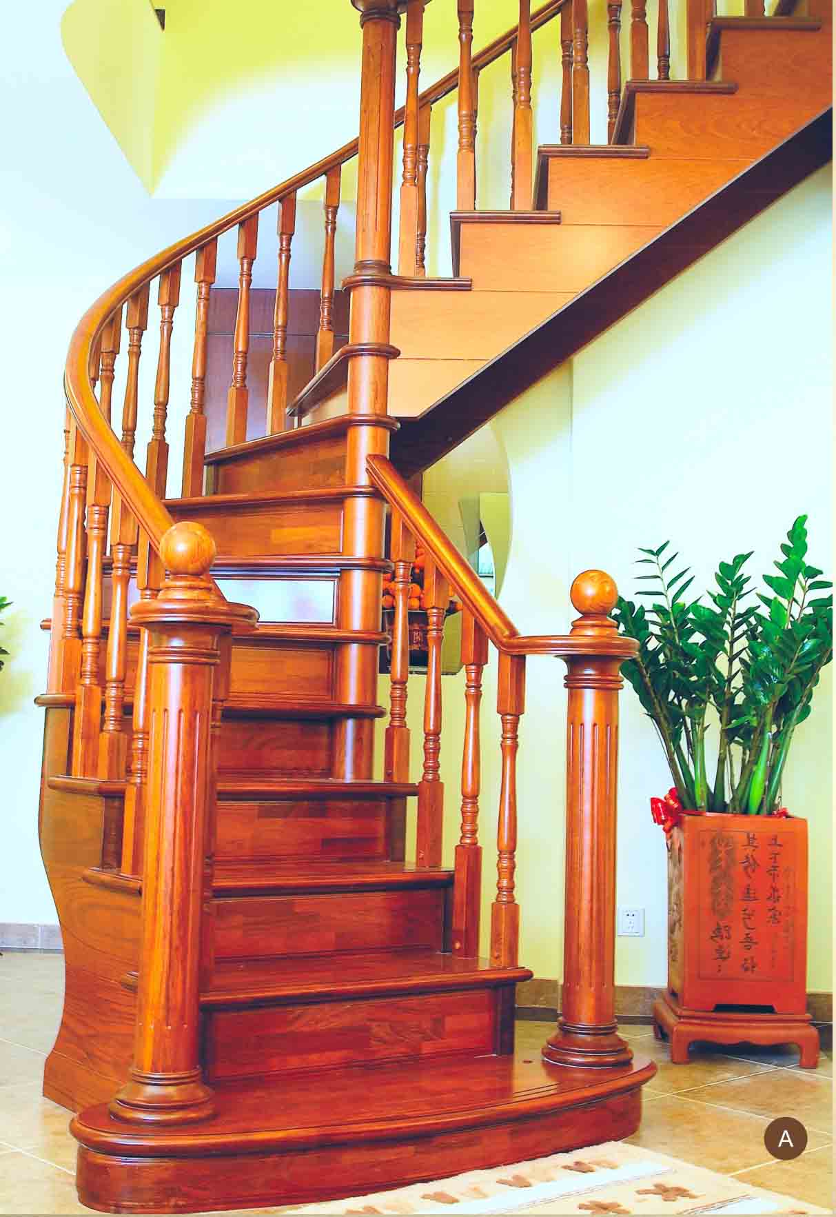 escalier bois1