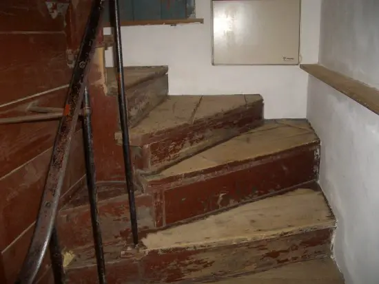 vieil escalier