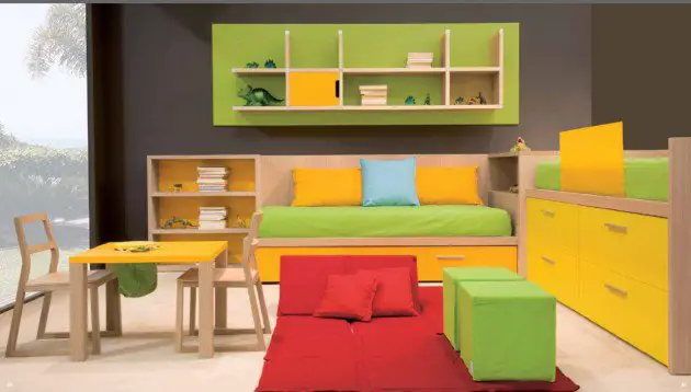 chambre enfant multicolore (3)