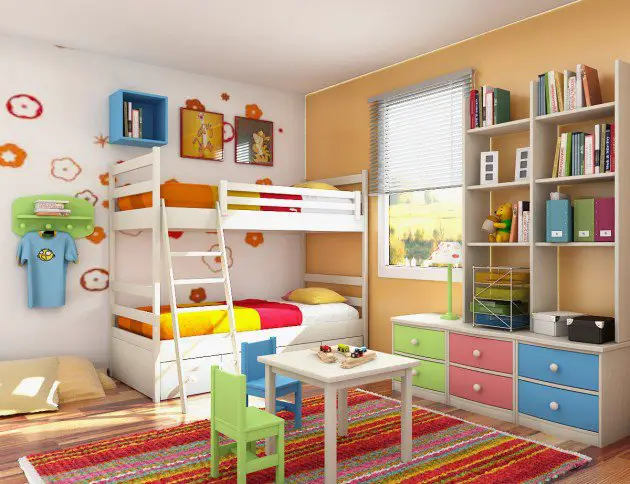 chambre enfant multicolore (4)