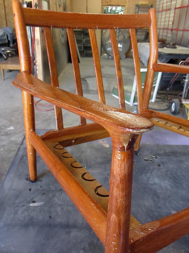 rénover chaise vintage