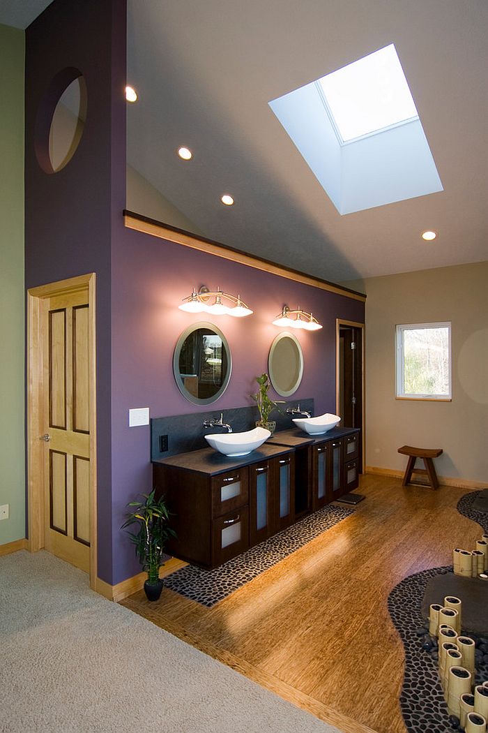 salle de bain violet7