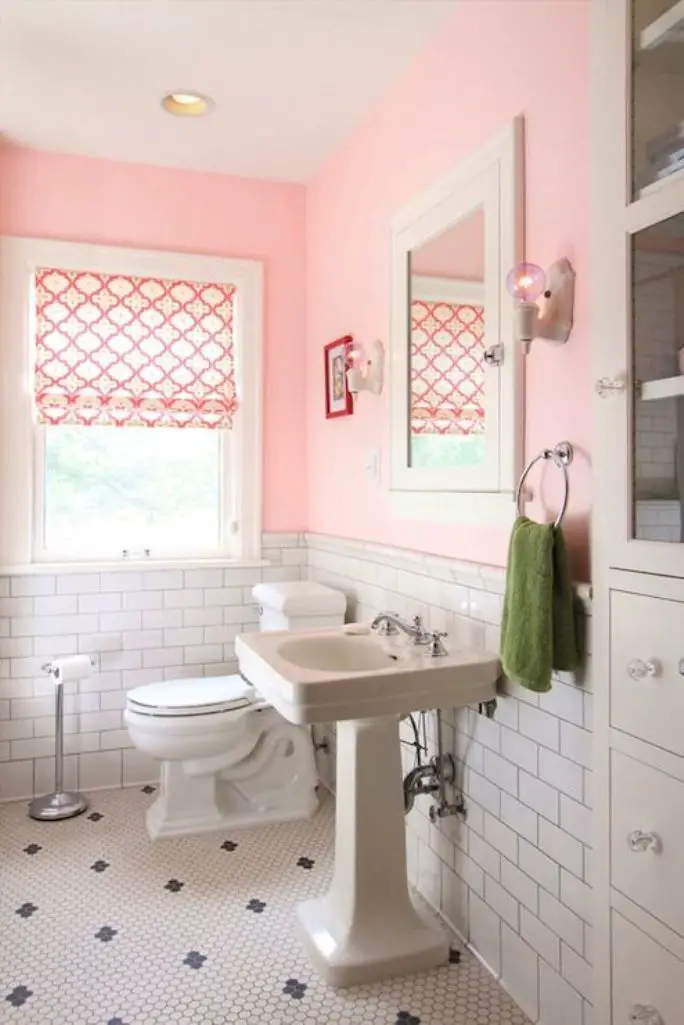 salle de bain rose4