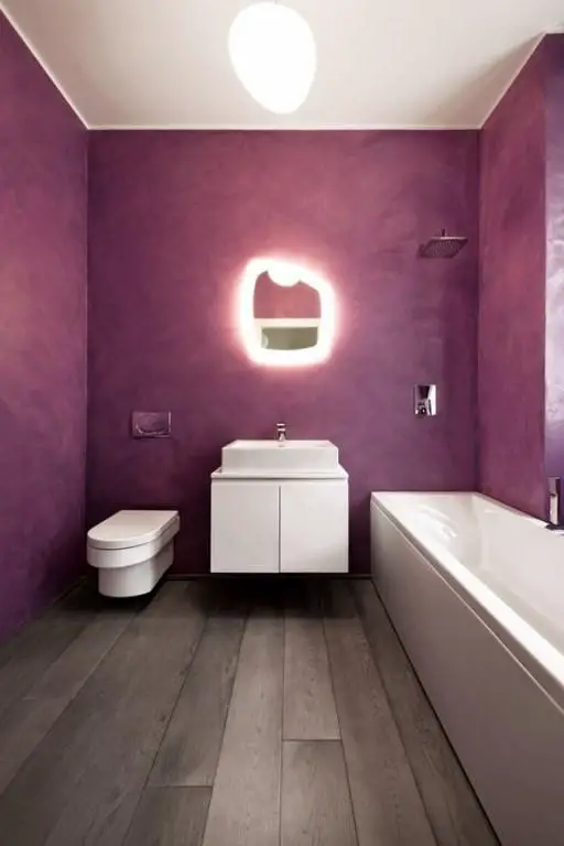 salle de bain violet5